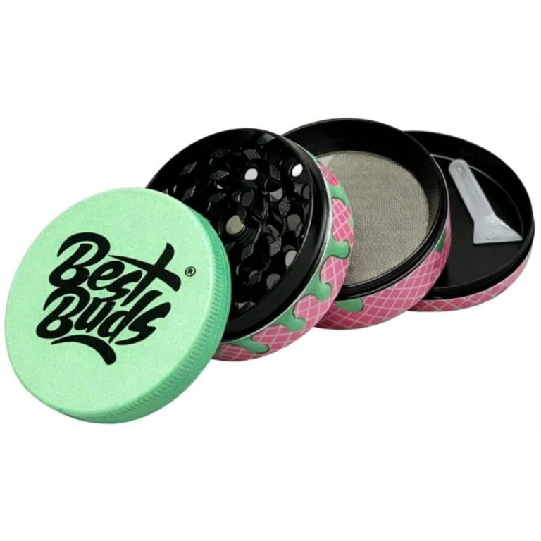Best Buds Grinder Gelato Pistachio Blackberry 4 Parts 50 mm