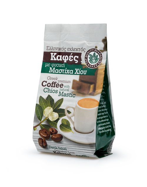 Greek Coffee with Natural Chios Mastic - Aluminum Bag - GOLD TASTE AWARD