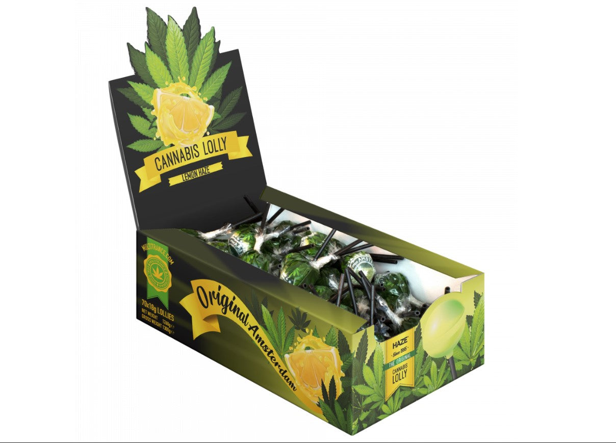 Γλειφιτζούρι Κάνναβης Lemon Haze 18γρ