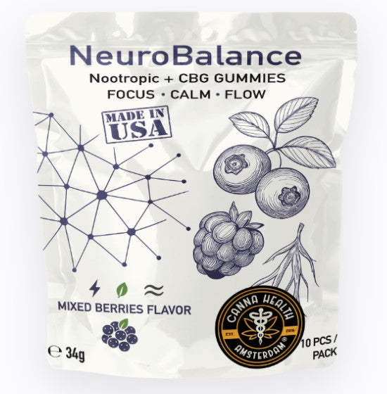 CBG Gummies Forest Fruits 250mg NeuroBalance