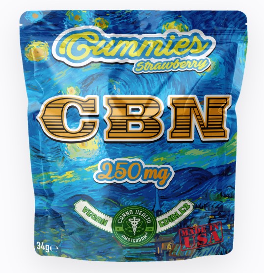 CBN Gummies Strawberry 250mg