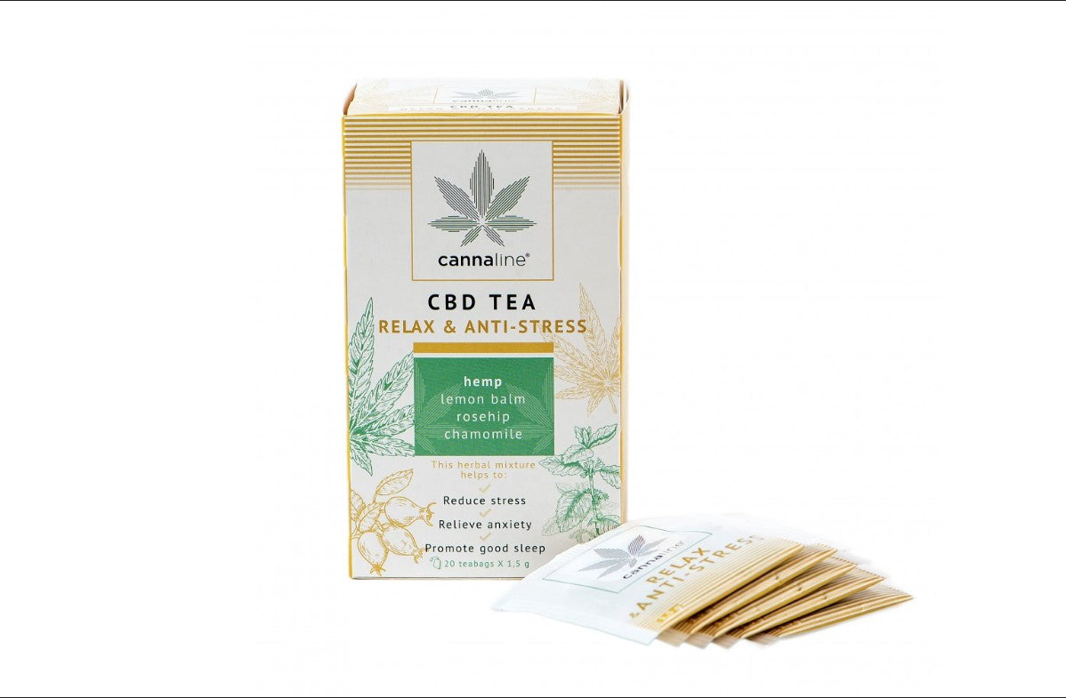 Cannaline CBD Tea Relax and Anti-Stress 30gr