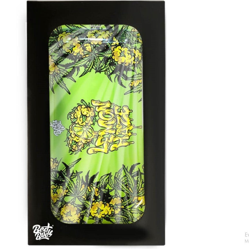 Best Buds Lemon Haze Μεταλλικός Δίσκος Τυλίγματος Μεγάλος 16x27cm