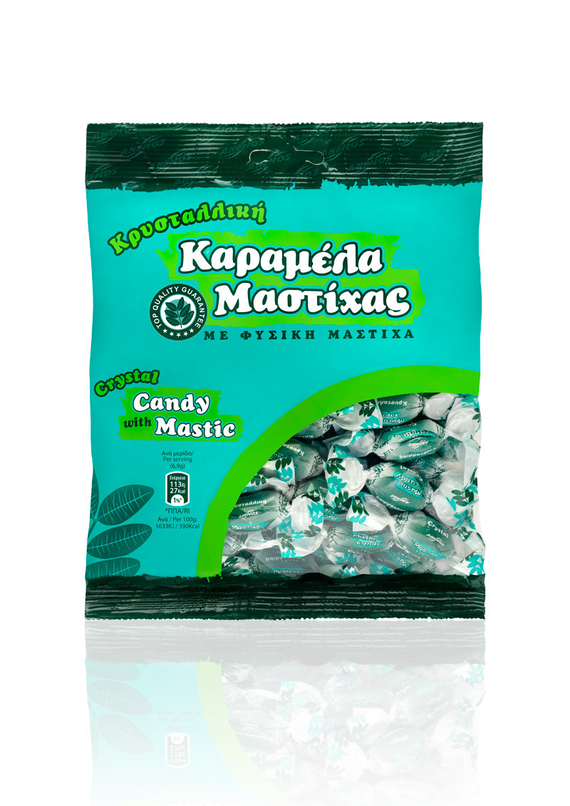 Κρυσταλλικές Καραμέλες Μαστίχας 200γρ