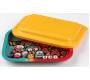 OCB Rolling Tray Yellow with Lid Mini 19x14cm